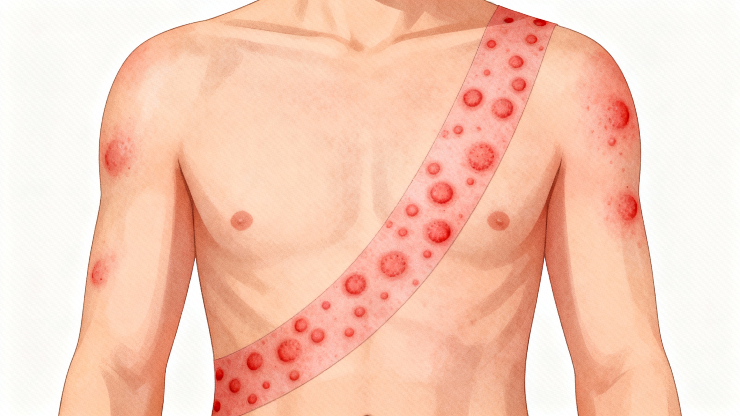 Featured image for What Does Painful Shingles Look Like?